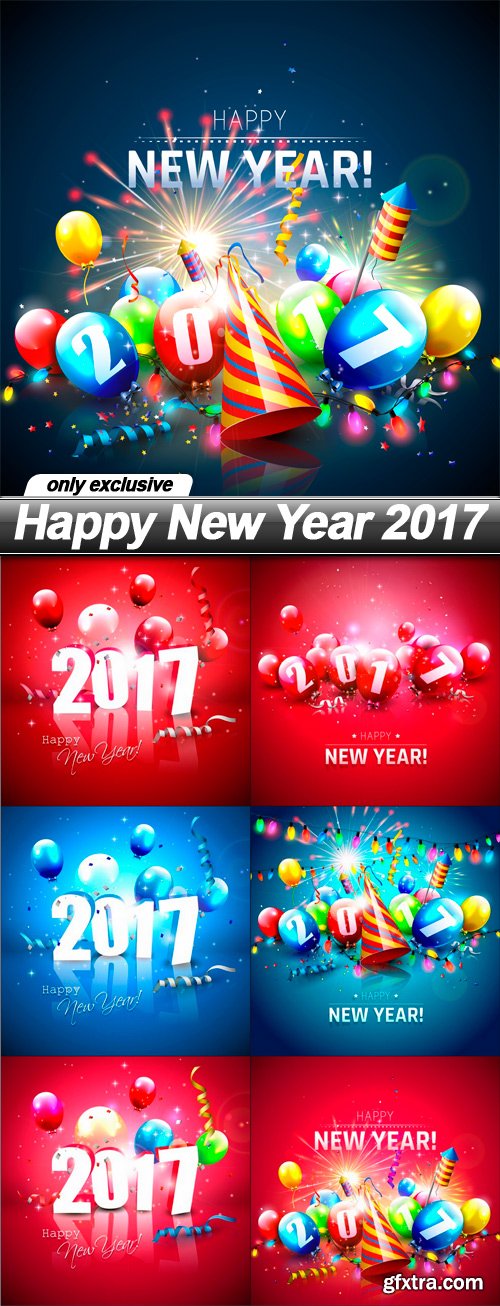 Happy New Year 2017 - 7 EPS
