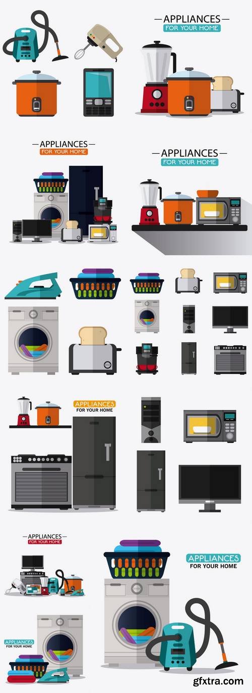 Appliances Supplies Electronic Home Icon