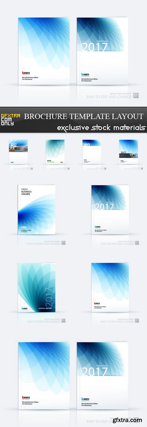 Brochure Template Layout - 9 EPS