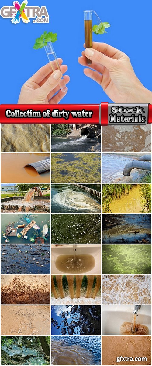 Collection of dirty water swamp the garbage dump 25 HQ Jpeg