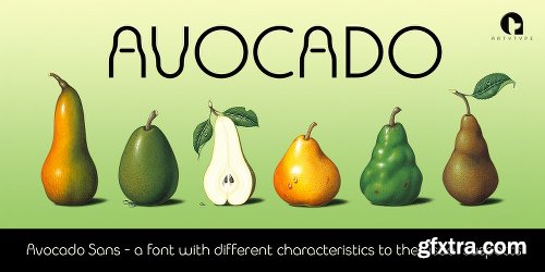 Avocado Sans Fonts - 2 Fonts