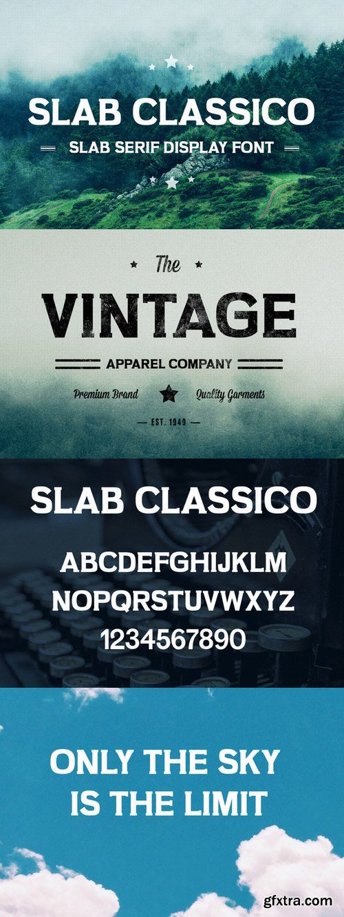CM - Slab Classico - Vintage Serif Slab 713684