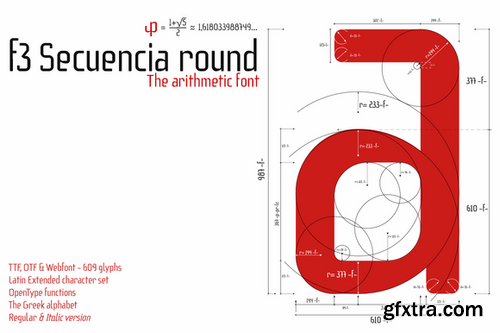 CM - f3 Secuencia Round font 714199
