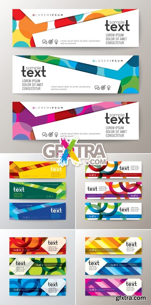 Business Banners Templates Vector 2