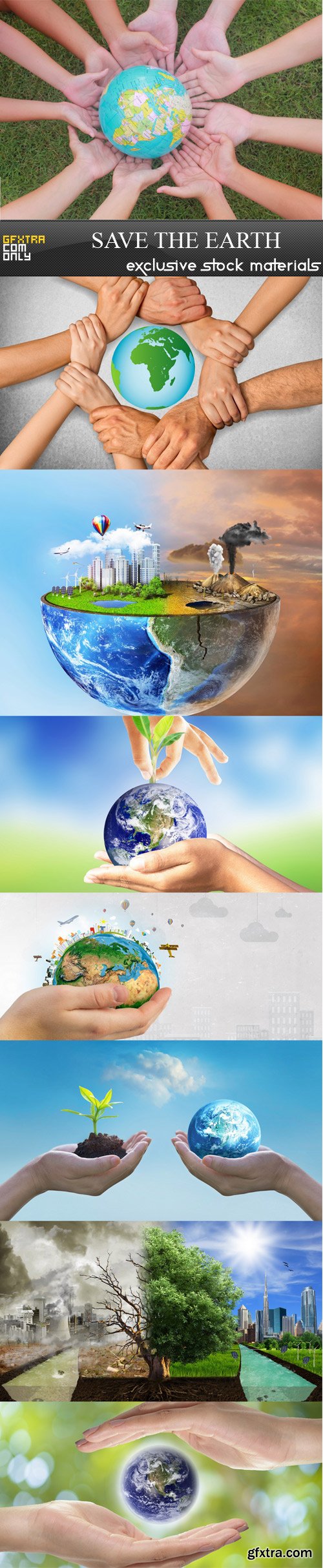 Save the Earth - 8 UHQ JPEG
