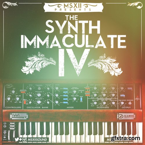 MSXII Sound MSXII Synth Immaculate 4 WAV Logic EXS24 Instruments-FANTASTiC