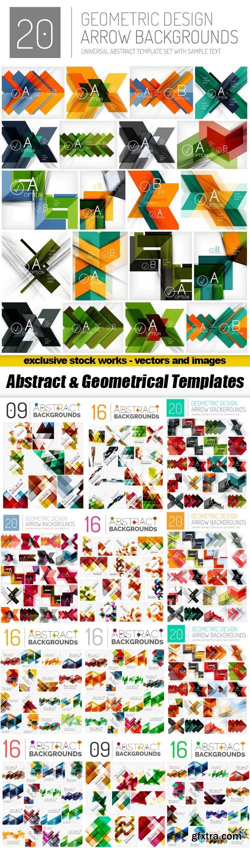 Abstract & Geometrical Templates - 13xEPS
