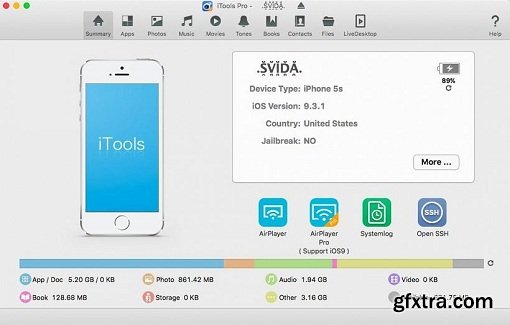iTools Pro 1.7.2 (Mac OS X)
