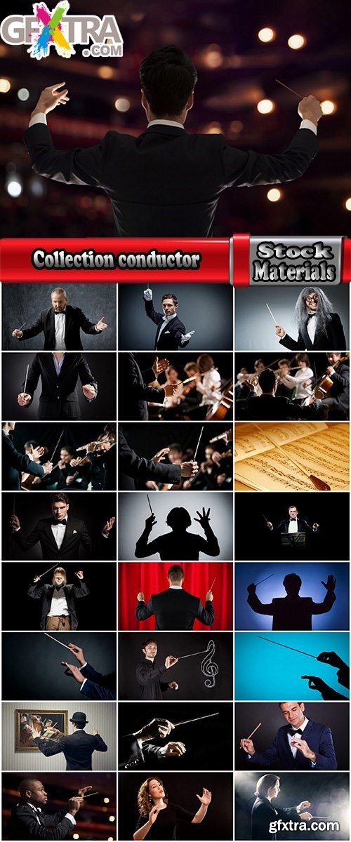 Collection conductor symphonic orchestra of opera house theater of 25 HQ Jpeg