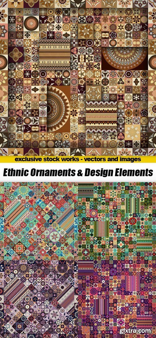 Ethnic Ornaments & Design Elements - 10xEPS