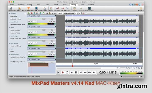 NCH MixPad Masters v4.14 (Mac OS X)