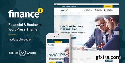 ThemeForest - Finance v1.0 - Financial, Business Accounting Theme - 16618286