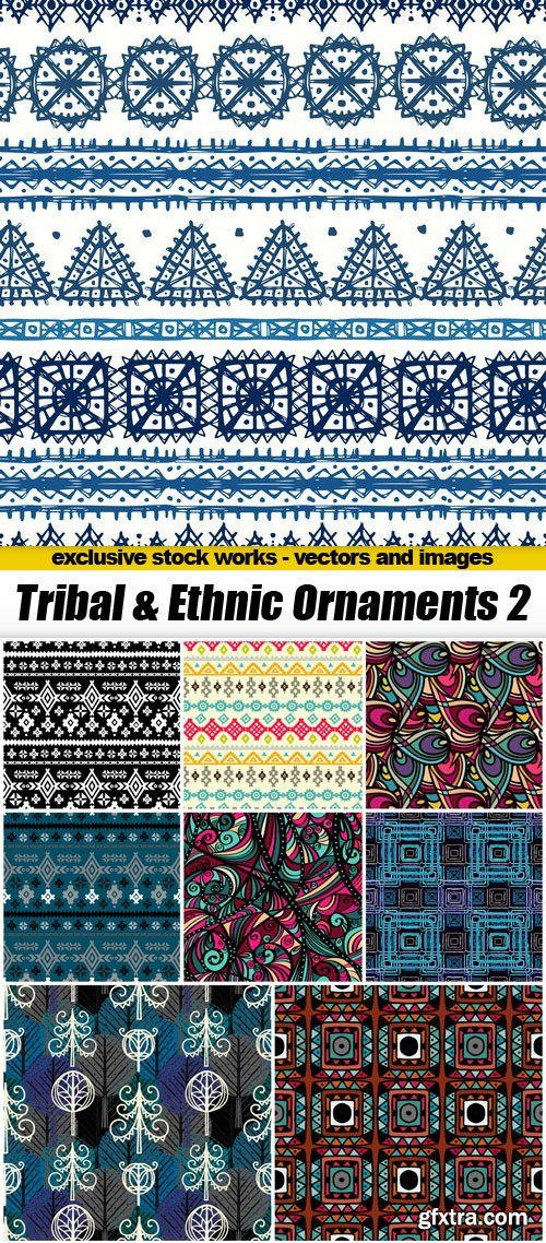 Tribal & Ethnic Ornaments #2, 20xEPS