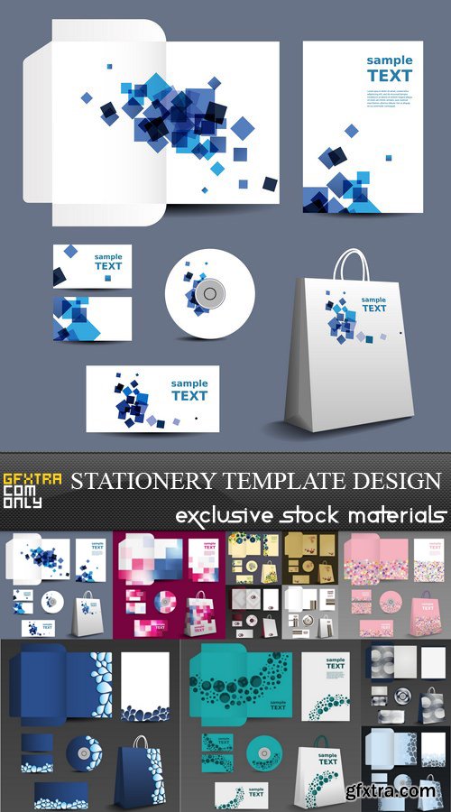 Stationery Template Design - 11 EPS