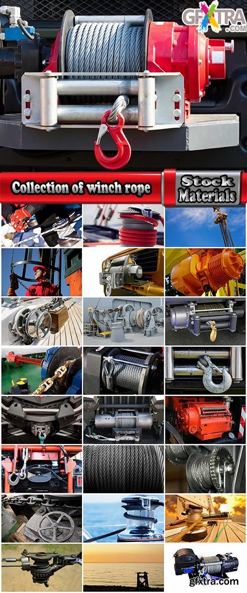 Collection of winch rope tension gear hook 25 HQ Jpeg