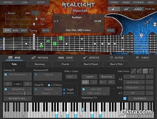 MusicLab RealEight v4.0.0.7252 WiN OSX Incl Patch and Keygen-R2R