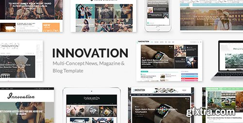 ThemeForest - INNOVATION v3.0 - Multi-Concept News, Magazine & Blog Template - 14672414