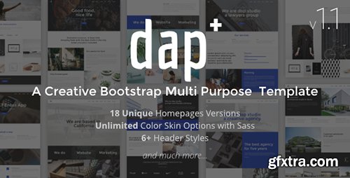 ThemeForest - Dap v1.1 - Creative MultiPurpose HTML Template - 17672552