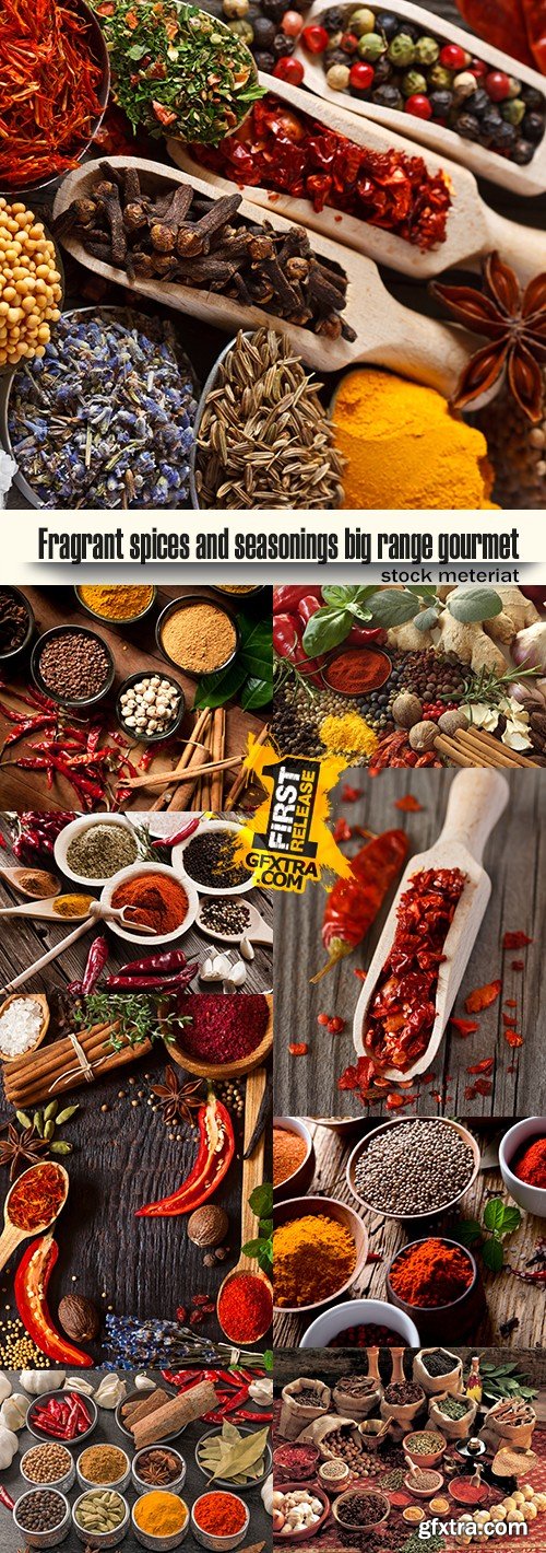 Fragrant spices and seasonings big range gourmet