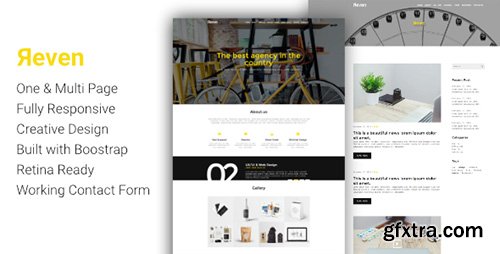 ThemeForest - Reven v1.0 - Creative Agency One & Multi Page HTML Template - 16924253