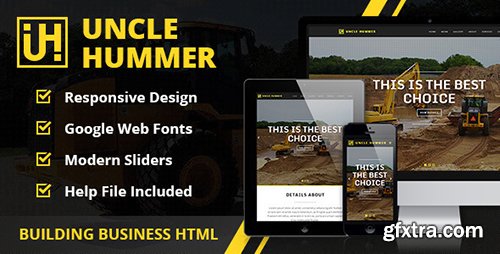 ThemeForest - Uncle Hummer - Responsive HTML Building Template (Update: 18 November 14) - 7822287