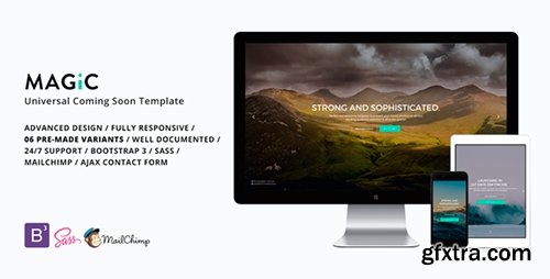 ThemeForest - MAGiC v1.0 - Universal Coming Soon Template - 14992219