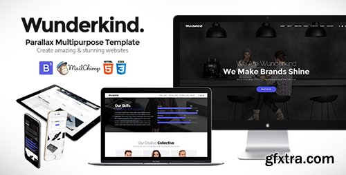 ThemeForest - Wunderkind v2.0.1 - One Page Parallax Theme - 7601990