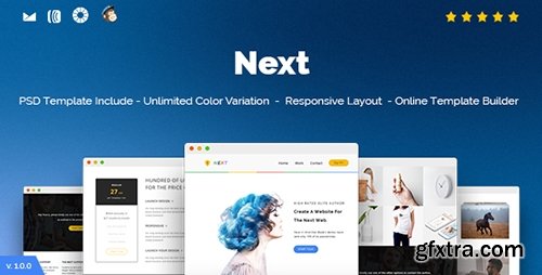 ThemeForest - Next v1.0 - Responsive Email and Newsletter Template - 16875281