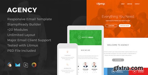 ThemeForest - Agency v1.0 - Responsive Email Template - 13510880
