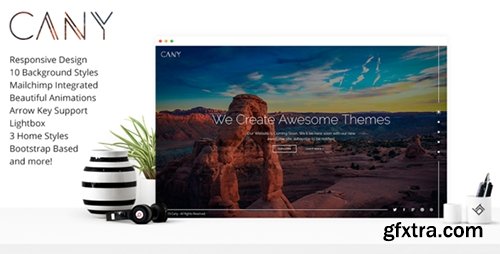 ThemeForest - Cany v1.0.2 - Responsive Coming Soon Template - 12057698