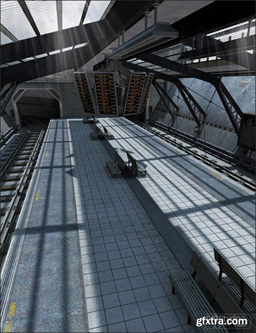 DAZ3D - Rat Race for the Neo Station 19054