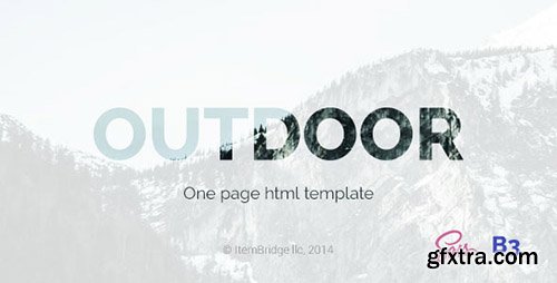 ThemeForest - Outdoor v2.0.2 - OnePage Responsive Template - 9217205