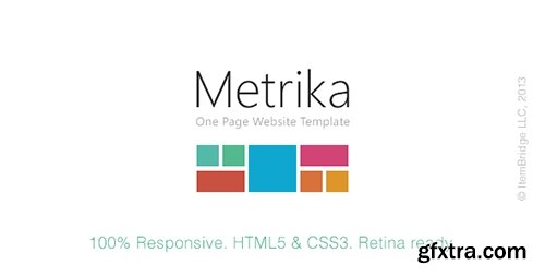 ThemeForest - Metrika - Responsive OnePage Template (Update: 4 October 13) - 5245350
