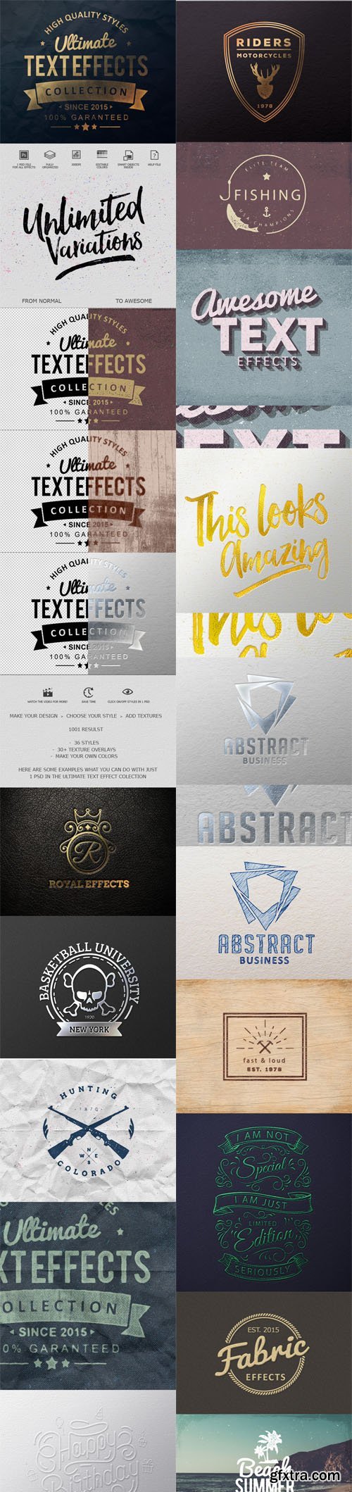 Graphicriver Ultimate Text Effect Collection 12937488
