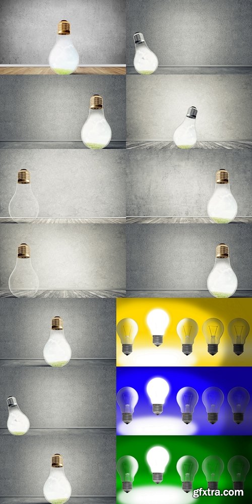 Light bulb in room