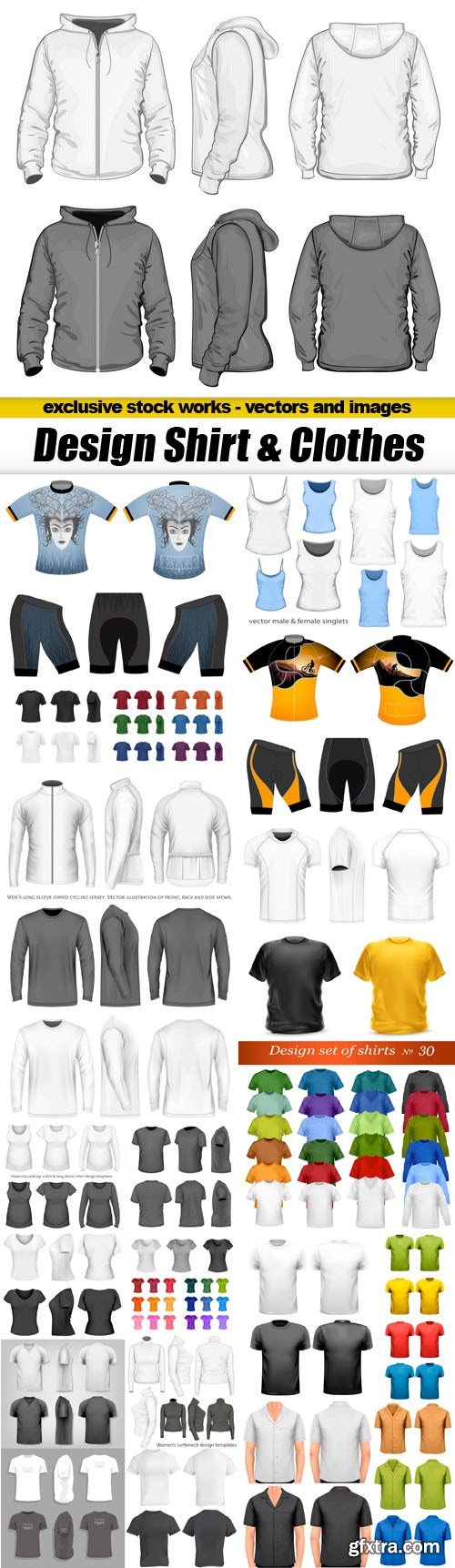 Design Shirt & Clothes - 20xEPS