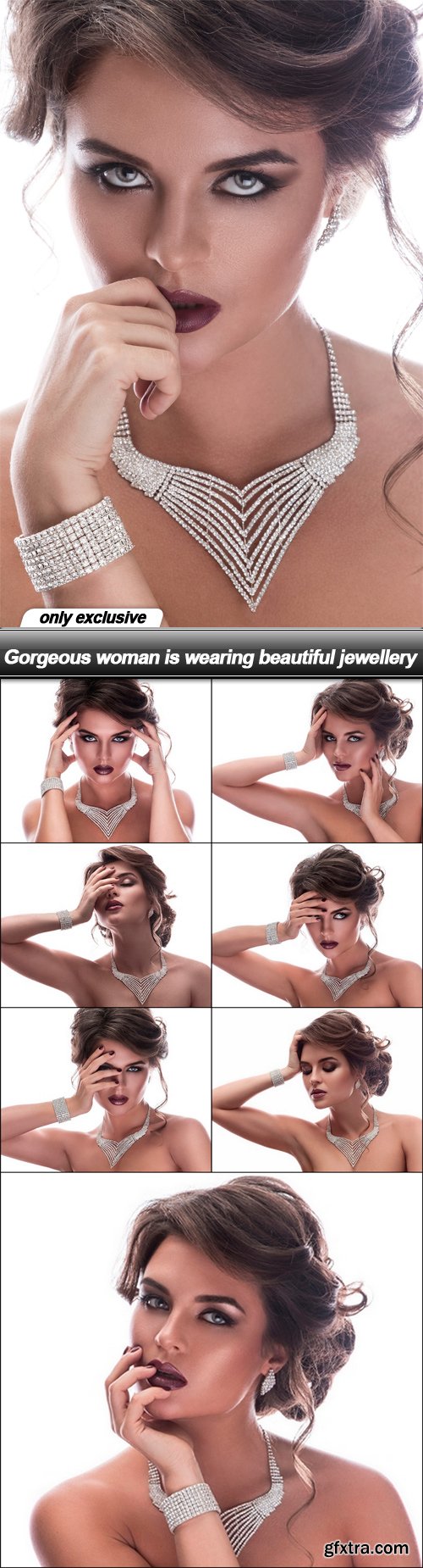 Gorgeous woman is wearing beautiful jewellery - 8 UHQ JPEG