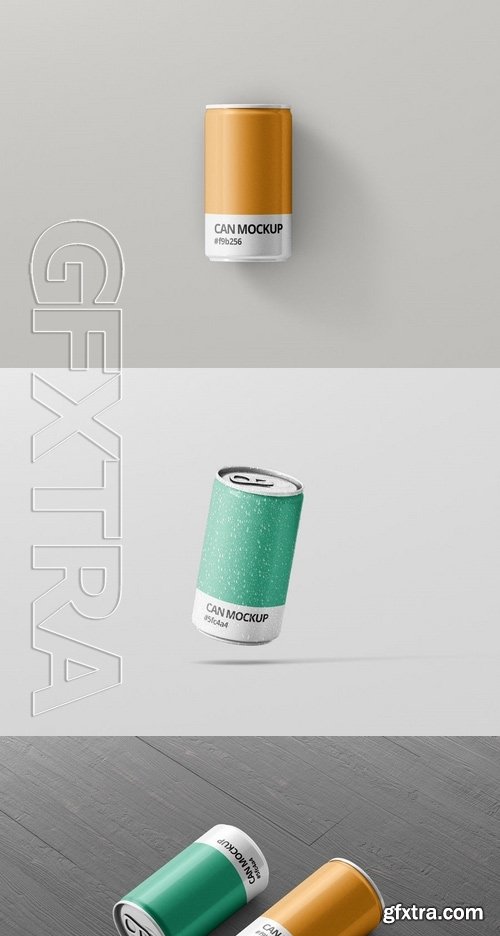 Small Drink Can Mock-Up