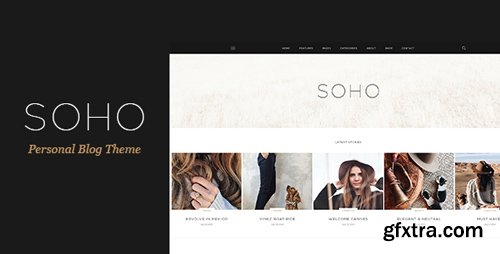 ThemeForest - SOHO - Personal Blog Theme for Travelers and Dreamers 16531508