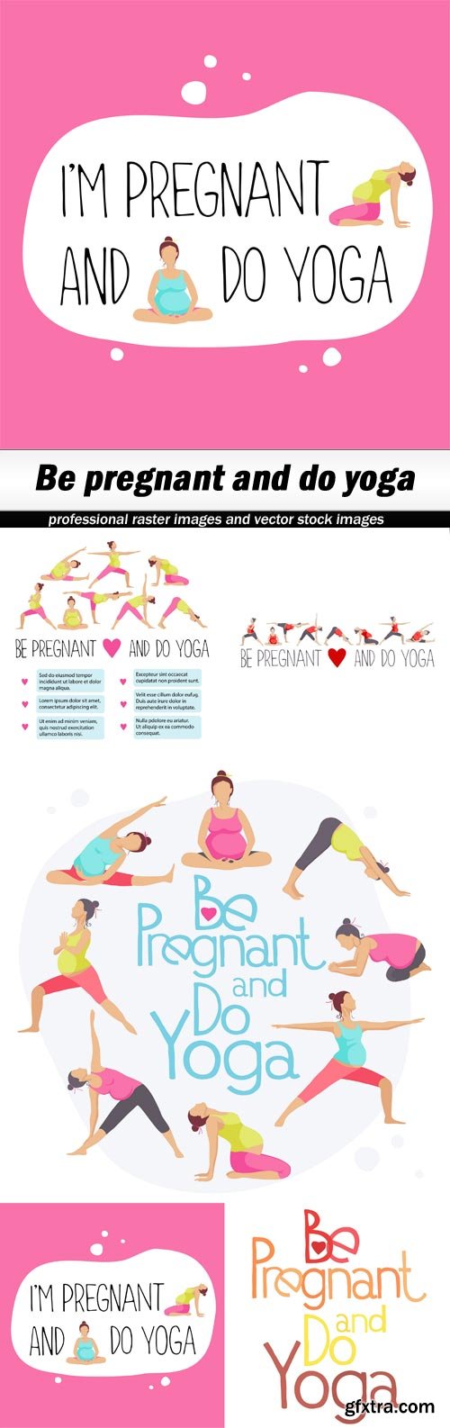 Be pregnant and do yoga - 5 EPS