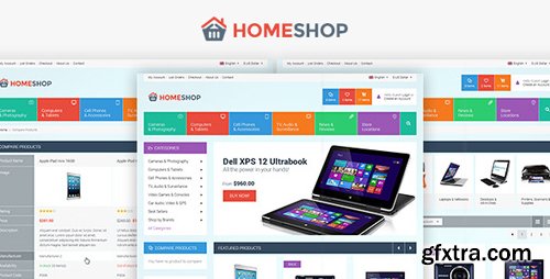 ThemeForest - Home Shop - Retail PSD Template 5757657