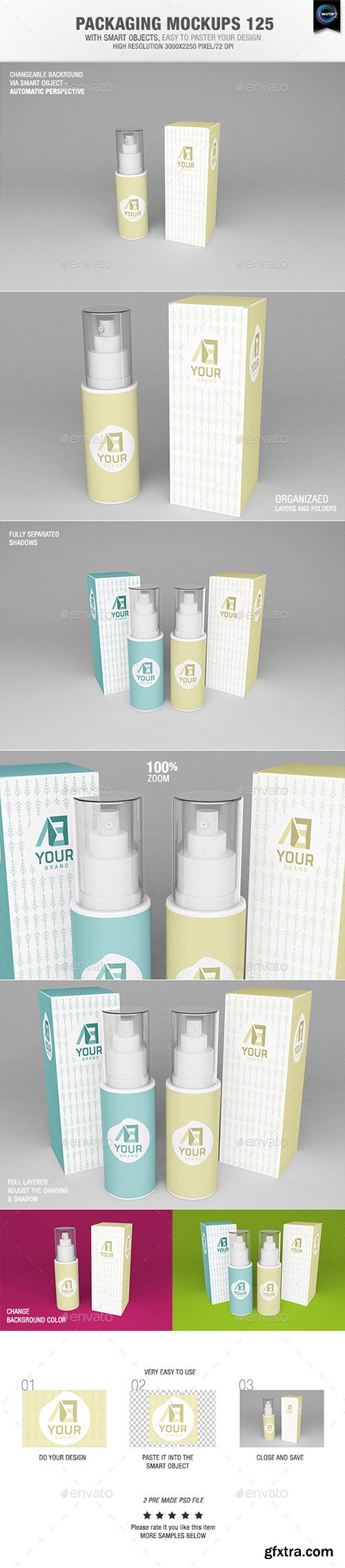 Graphicriver Packaging Mock-ups 125 10982933