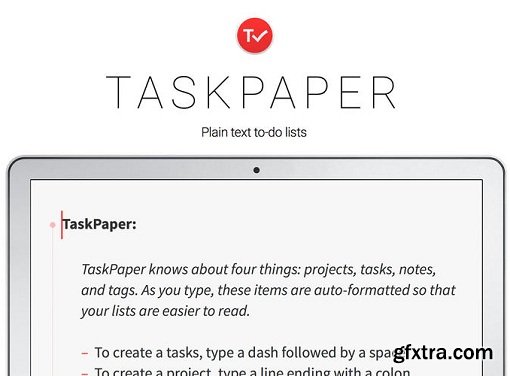 TaskPaper 3.3.2 (Mac OS X)