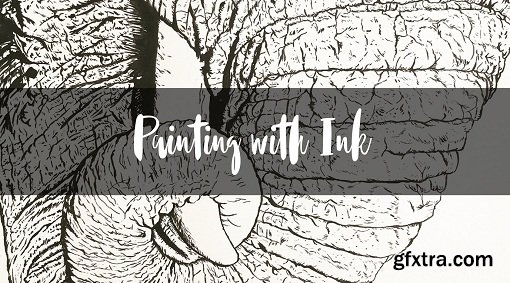 Painting with Ink: Create An Ink Portrait of your Favorite Wild Animal
