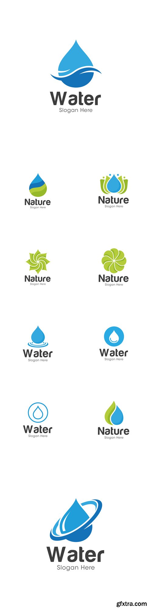 Vector Set - Nature Logo Design