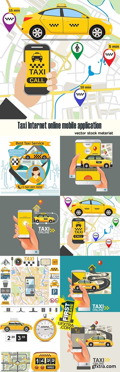 Taxi Internet online mobile application