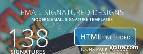 GraphicRiver Email Signature Templates 13021252