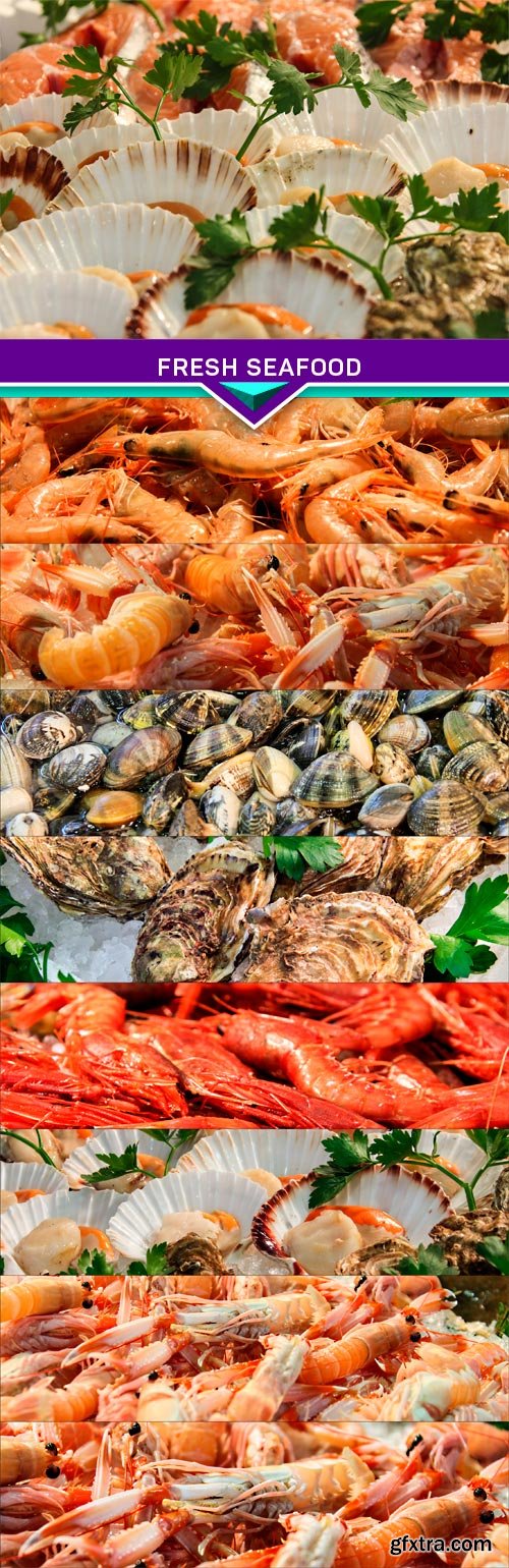 Fresh seafood 9X JPEG