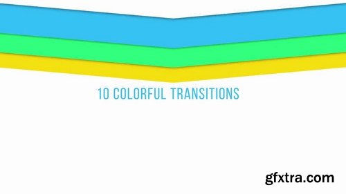 Colorful Transitions - After Effects Templates