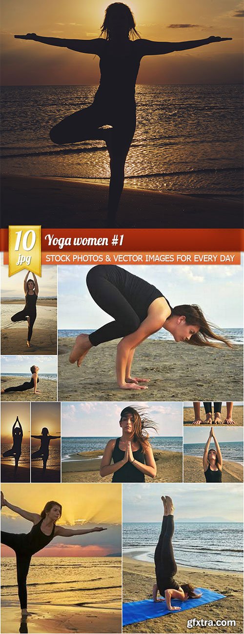 Yoga women 1, 10 x UHQ JPEG
